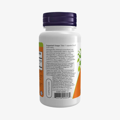 NOW Foods Ashwagandha 450 mg 90 Veg Capsules