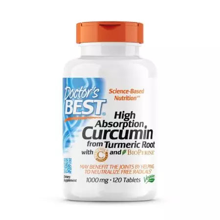 Doctor's Best Curcumin 1,000mg 120 Tablets