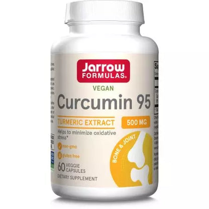 Jarrow Formulas Curcumin 95 500mg Veggie Capsule (60)