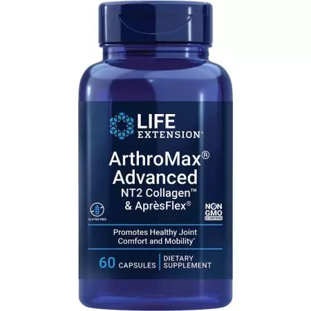 Life Extension ArthroMax Advanced with NT2 Collagen & AprèsFlex 60 Capsules