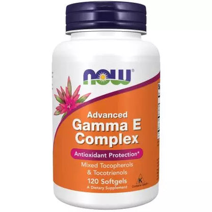 NOW Foods Advanced Gamma E Complex 120 Softgels