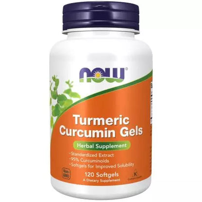 NOW Foods Turmeric Curcumin 120 Softgels