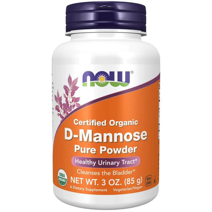 NOW Foods D-Mannose Powder 3oz (85g)