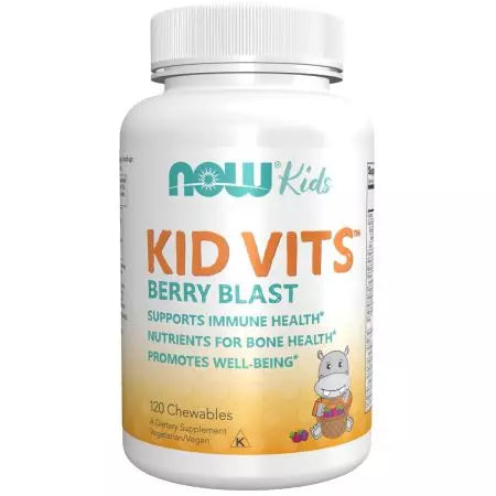 NOW Foods Kid Vits Berry Blast 120 Chewables