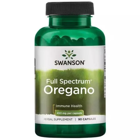 Swanson Full Spectrum Oregano 450 mg 90 Capsules